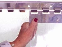 Replacement Freezer Grade, Clear PVC Strip Curtains